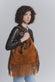 Prato Suede in Leather Tan woman Barone firenze - 4
