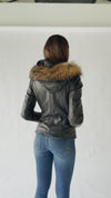 Sofia with Fur Hood woman Barone firenze - 5