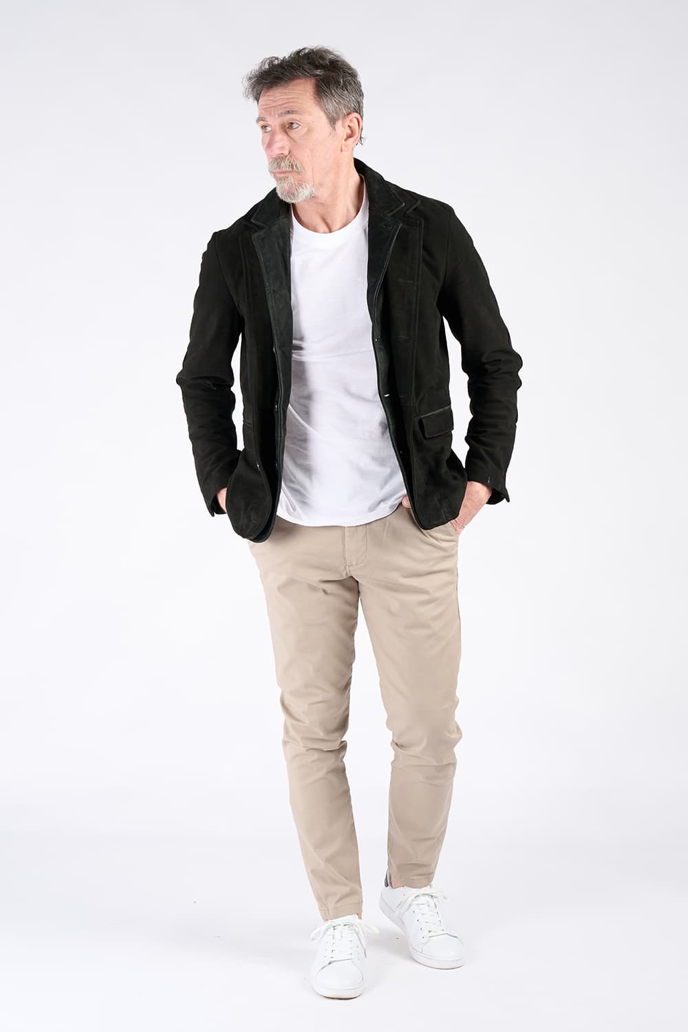 Renga Nubuck Black man Barone firenze - 9