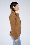 Rose Suede Blazer woman Barone firenze - 7