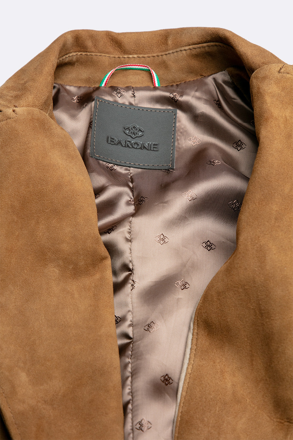 Rose Suede Blazer woman Barone firenze - 6