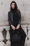 Long Leaves Jacket with Zip woman Barone firenze - 2