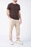 T-shirt Barone Ricamo Fronte Cioccolato man Barone firenze - 2