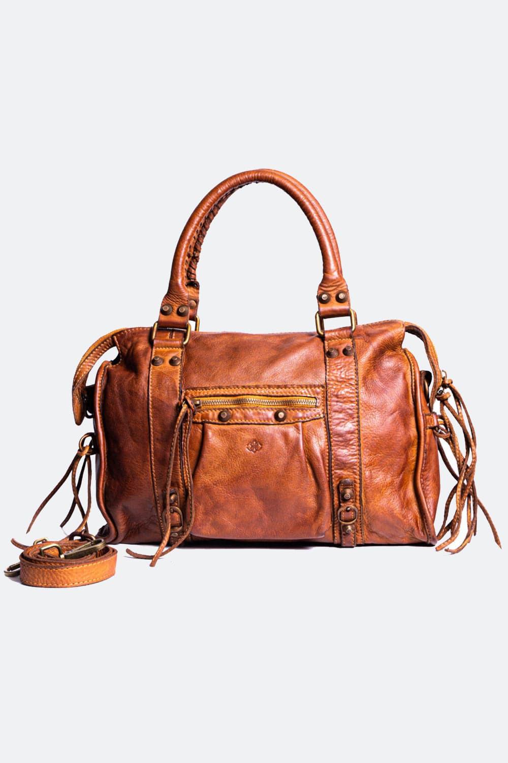 Verona Tan Leather woman Barone firenze - 1