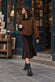 Viktoria Shearling Style Cuoio/Cioccolato woman Barone firenze - 3