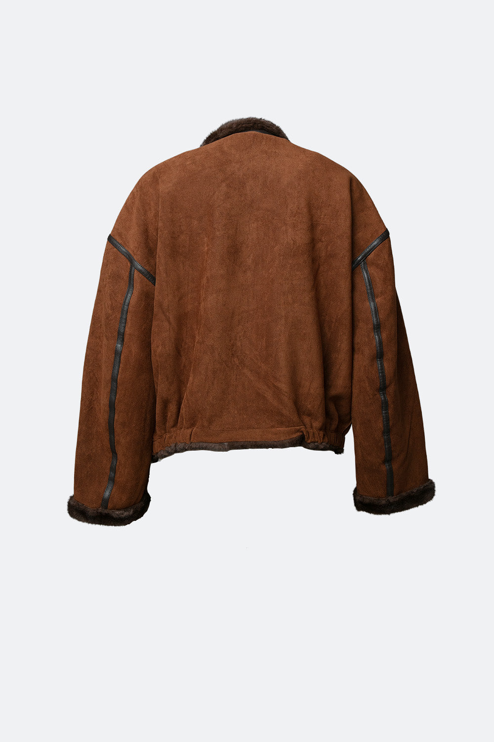 Viktoria Shearling Style Cuoio/Cioccolato woman Barone firenze - 11