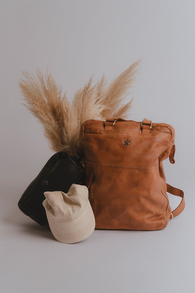 Bolgheri Cuoio Backpack unisex Barone firenze - 3