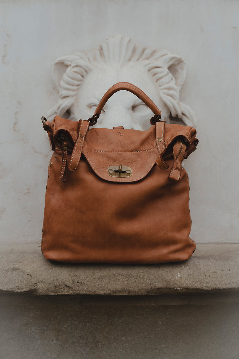 Forte Backpack Cuoio unisex Barone firenze - 1
