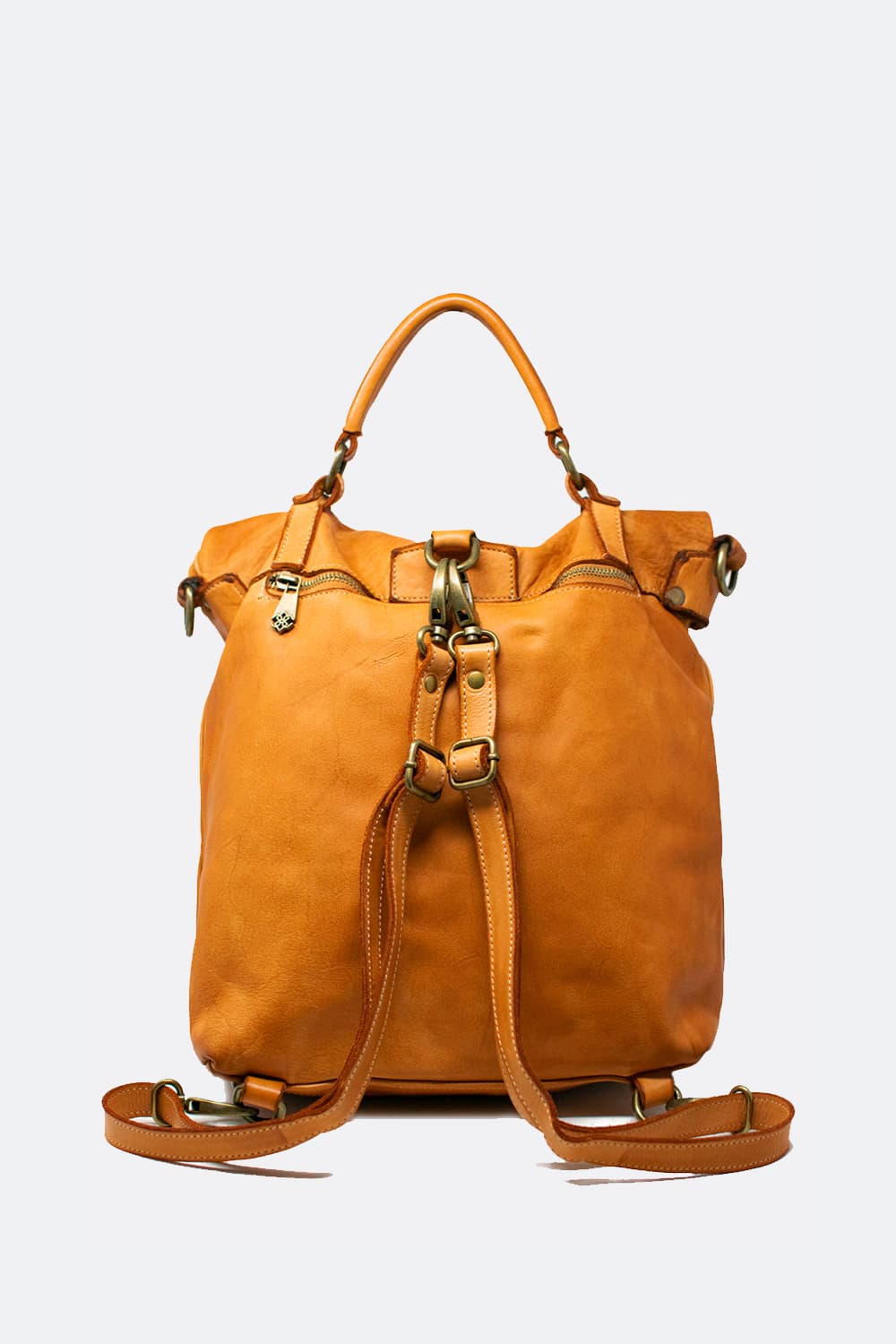 Forte Backpack Cuoio unisex Barone firenze - 6