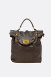 Forte Backpack Dark Brown unisex Barone firenze - 4