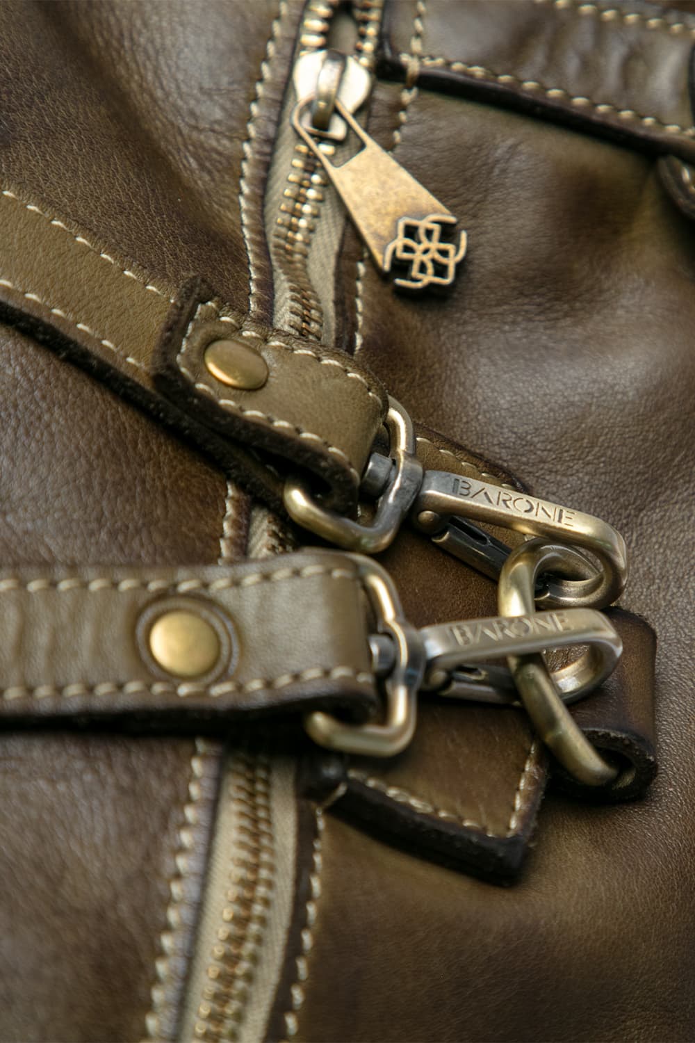 Forte Backpack Black unisex Barone firenze - 5