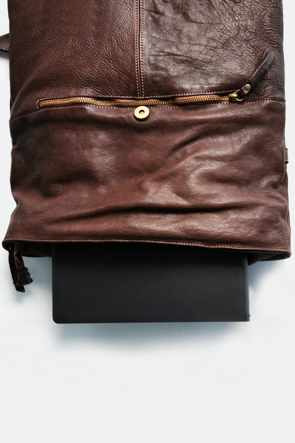 Grosseto Dark Brown Backpack unisex Barone firenze - 4