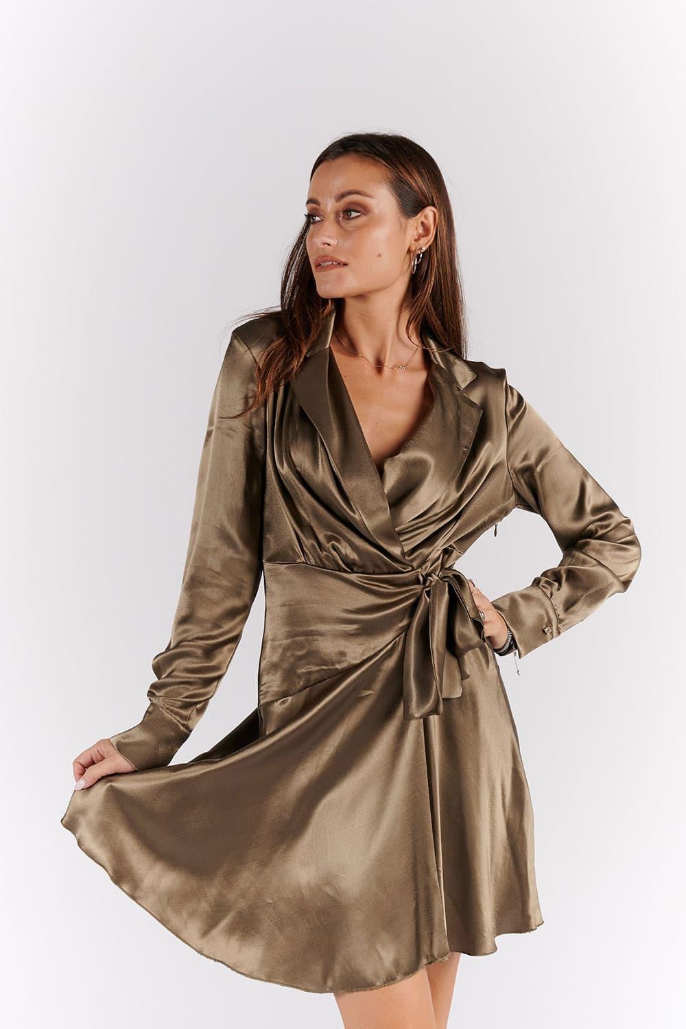 Chic dress woman Barone firenze - 3