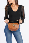 Bea Pouch Cuoio woman Barone firenze - 1