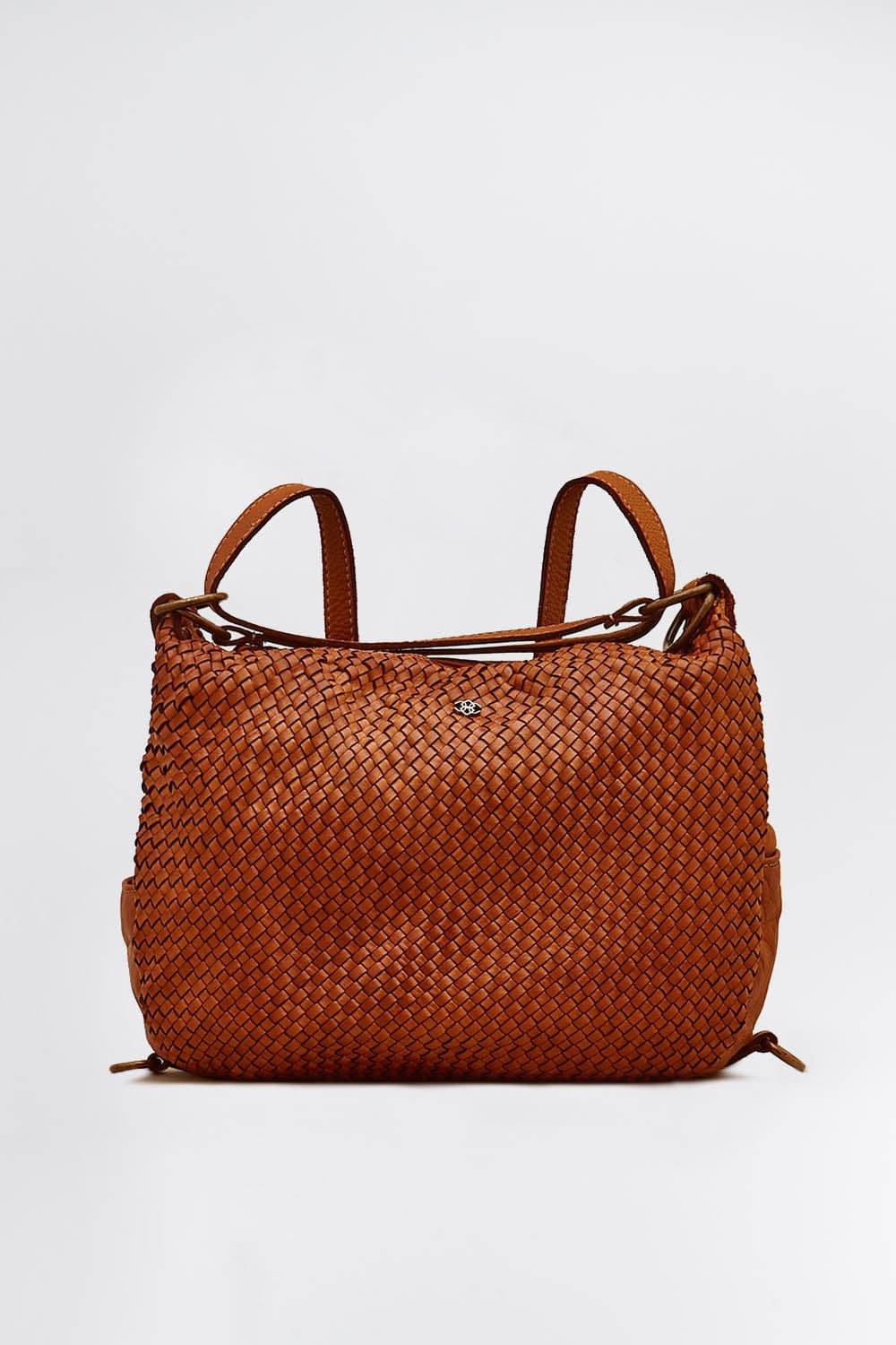 Bologna Weaving Tan woman Barone firenze - 1