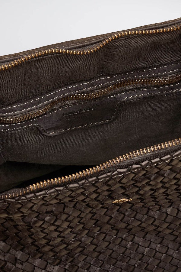 Bologna Intreccio Dark Brown donna Barone firenze