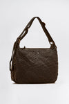 Bologna Intreccio Dark Brown woman Barone firenze - 1