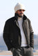 Chiodo Shearling Style Black unisex Barone firenze - 1