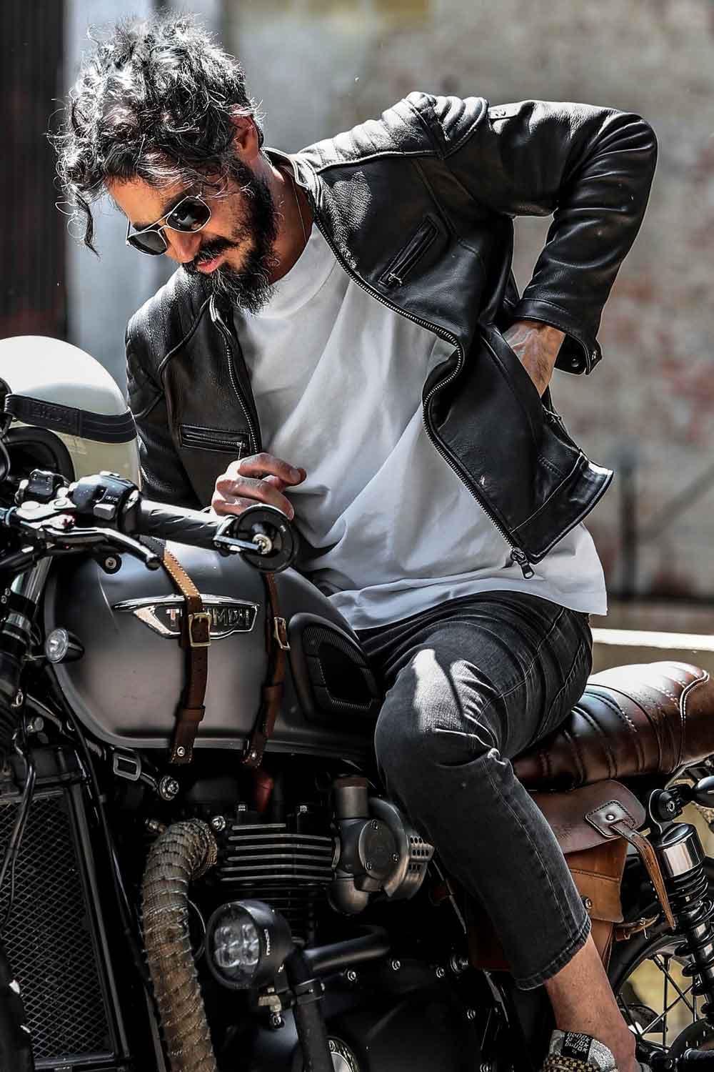 Elton Gold Bike Black man Barone firenze - 1