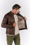 Elton Gold Bike Dark Brown man Barone firenze - 7