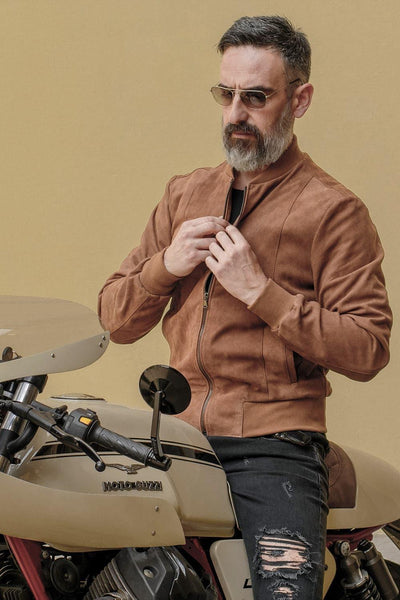 Enrico Suede Tan
