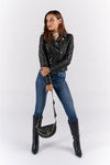 Bea Pouch Black woman Barone firenze - 6