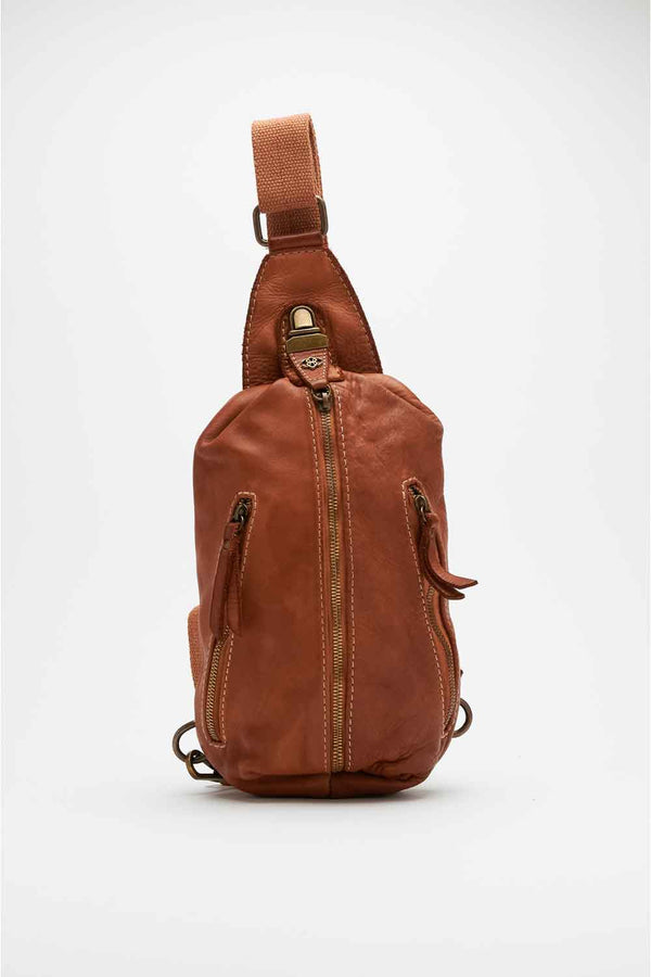 Certaldo Cuoio Pouch uomo Barone firenze