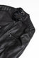 Michele Black Leather Jacket with Stitching man Barone firenze - 4