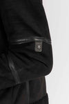 Chiodo Shearling Style Black unisex Barone firenze - 9