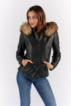 Sofia with Fur Hood woman Barone firenze - 1