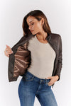 Sofia Dark Brown woman Barone firenze - 8